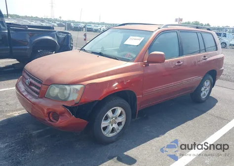 2003 Toyota Highlander V6 from USA, damaged, VIN JTEHF21A930158003